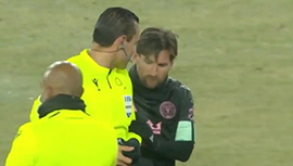 裁判在比赛结束后要求梅西穿球衣吗? ESPN报告了很多新闻 并接受了惩罚